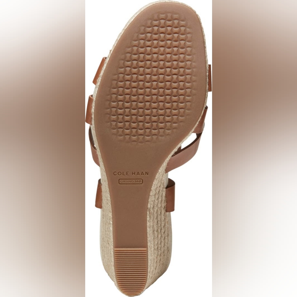 👣COLE HAAN Crystal Espadrille Sandal in Honey - Picture 6 of 13
